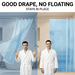 Cortina <span class=keywords><strong>de</strong></span> Ducha <span class=keywords><strong>de</strong></span> PEVA con Patrón Geométrico, Impermeable, <span class=keywords><strong>de</strong></span> Alta Calidad, Impresa, Fácil <span class=keywords><strong>de</strong></span> Limpiar, Duradera, para Decoración <span class=keywords><strong>de</strong></span> Hoteles - Product Image 6