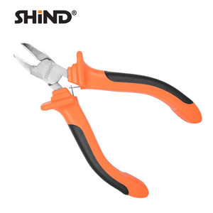 Alicate Cortador de Alambre SHIND 94002, Herramienta Manual, Alicates de Corte <span class=keywords><strong>Diagonal</strong></span> de 115 mm (4.5'') - Product Image 6