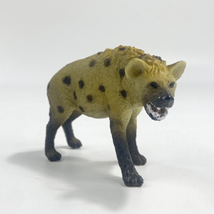 Su misura 6 pollici <span class=keywords><strong>Crocuta</strong></span> zaino ciondolo ornamento vari realistici animali di plastica di simulazione modelli dinosauri animali - Product Image 1