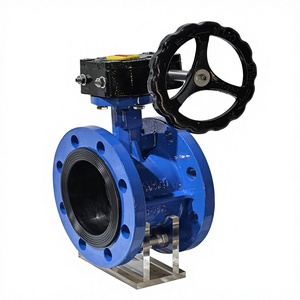 วาล์วปีกผีเสื้อแบบหน้าแปลนคู่ รุ่น Jinwei WL-01 ขนาด DN40-DN250  ทำจากเหล็กหล่อ  ควบคุมด้วยมือ  สำหรับน้ำและของเหลวทั่วไป - Product Image 4