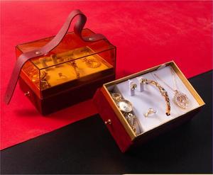 Promotionnel vacances fête <span class=keywords><strong>des</strong></span> mères <span class=keywords><strong>cadeau</strong></span> ensemble montre <span class=keywords><strong>Bracelet</strong></span> collier boucles d'oreilles anneau acrylique luxe boîte-<span class=keywords><strong>cadeau</strong></span> pour les femmes bijoux <span class=keywords><strong>cadeau</strong></span> - Product Image 1