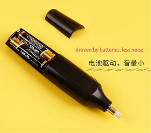 Mont Marte Set penghapus karet pensil elektrik bentuk hewan Promosi 30 isi ulang untuk siswa seni Studio sketsa - Product Image 6