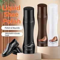 Cera para Zapatos de Cuero Líquido Impermeable de Alta Calidad, Enriquecida con Cera de Carnauba Brasileña, Diseño Portátil, Materiales Ecológicos