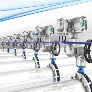 Der Durchfluss regelventil Skid ist mit Auma elektrischen Ventilen SQV und SQRV seriellen Stellantrieben mit variabler Frequenz ausgestattet