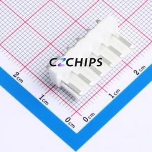 WAFER-VH3.96-6PZZ-W Wire-to-<b>Board</b> <b>Pin</b> Header Through hole Component (THT),P=3.96mm Connector 1x6P 3.96mm Through Hole VH - Product Image 1