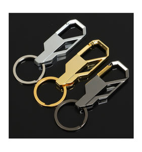 Logo personnalisé classique hommes boucle de <span class=keywords><strong>gourde</strong></span> en métal porte-clés ceinture Clip porte-clés Anti-perte boucle suspendue porte-clés de mode - Product Image 1