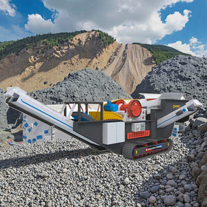 100 t/h di động mỏ đá Máy Nghiền hàm trạm Trailer ĐÁ BÊ TÔNG Máy Nghiền đá giá nhà máy - Product Image 2