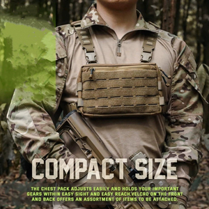 BSCI OEM ODM Hiking gilet borsa da corsa caccia Outdoor Sport gilet Bag con cinturino regolabile - Product Image 4