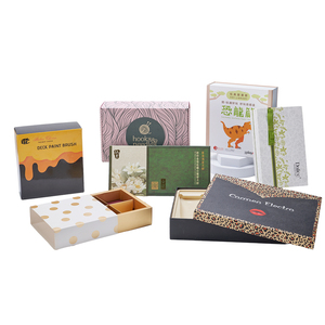 Boîtes d'emballage pliables de luxe personnalisées pour le thé, les cosmétiques, les bijoux, avec votre propre logo, pour l'expédition et la vente en gros - Product Image 1