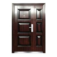 Porte de sécurité ignifuge, porte blindée antivol de taille personnalisée, porte anti-effraction de l'entrée principale pour maison de villa