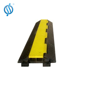 Yellow Jacket 2 Channel <strong>Electrical</strong> Wire <strong>Cable</strong> <strong>Protector</strong>/Rubber Kerb Ramps/<strong>Floor</strong> <strong>Cable</strong> Cover - Product Image 2