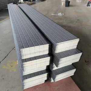Panel Sándwich de PU Tallado, Aislamiento Térmico Decorativo <span class=keywords><strong>para</strong></span> Paredes Interiores/Exteriores de Villas Modernas, Metal <span class=keywords><strong>para</strong></span> <span class=keywords><strong>Casas</strong></span> Modernas - Product Image 2