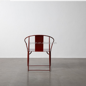 <span class=keywords><strong>Fauteuil</strong></span> urbain moderne en acier inoxydable avec coussin mobilier chinois élégant et rétro avec dossier - Product Image 6