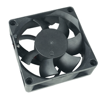 GX7025 12V/24VDC 70x70x25mm ventilateur axial grand débit d'air et refroidissement à faible bruit Ventilateur sans balais Chargeur petit ventilateur