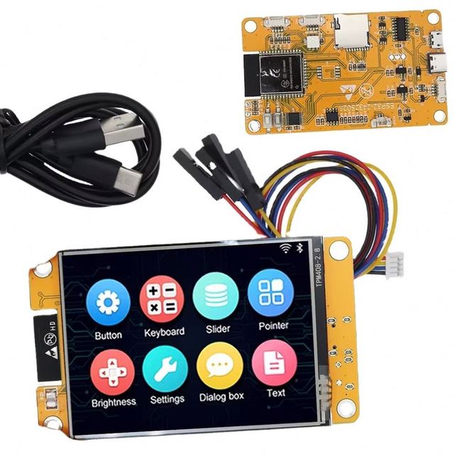 ESP32-2432S028 ESP32 LVGL WIFI  Development Board 2.8 Inch 240*320 Smart Display Screen TFT Module With Touch Screen