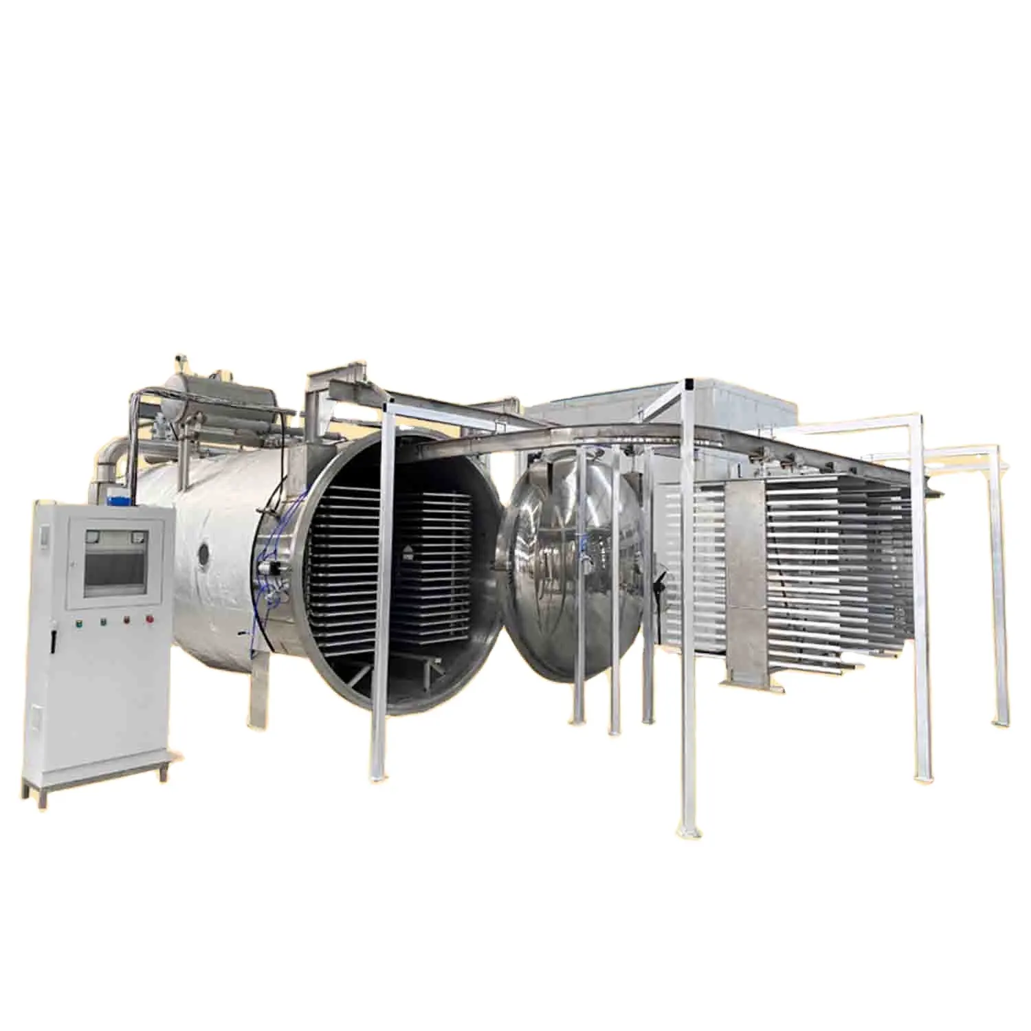 2000KG Freeze Dried Instant Coffee Juice Tea Extracts Extract Soup Powder Vacuum Lyophilization Machine
