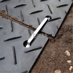 4*8 ft HDPE bảng nhựa xe tải đường tầng tạm thời mặt đất bảo vệ thảm - Product Image 3