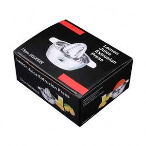 Exprimidor manual giratorio de acero inoxidable 2025 para zumo de limón y frutas con colador, exprimidor de naranjas con tazón y colador - Product Image 6