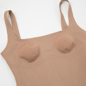 En gros, Haut corset bustier moulant sexy pour soirée et club, Crop top élastique et rebondissant, Corset vintage pour femme - Product Image 3