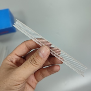 Fine Elastic Nylon Tag Pins Custom Garment Tag 3.5MM-10MM Degradable Plastic Standard Tag Pin with Hanging Tags - Product Image 1