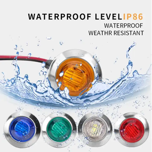 <span class=keywords><strong>Led</strong></span> chỉ số 12V 24V Vòng Trailer bên đánh dấu ánh sáng màu vàng trắng đỏ lần lượt tín hiệu đèn cho xe tải giải phóng mặt bằng đèn - Product Image 4