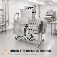 Machine industrielle de panification de morceaux de pain pour la ligne de production de bâtonnets de mozzarella dans une usine de transformation alimentaire