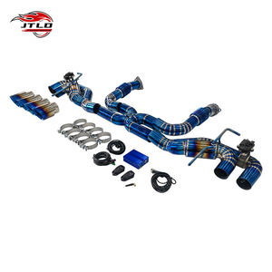 <span class=keywords><strong>Para</strong></span> Chevrolet Corvette C8 Z06 sistema de escape titanio Valvetronic Catback silenciador consejos - Product Image 2