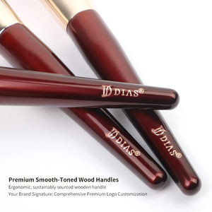 Brochas de Maquillaje Veganas Sintéticas de Alta Calidad, Libres de Crueldad, con Logotipo Personalizado Profesional, <span class=keywords><strong>Precio</strong></span> de Fábrica al por Mayor, 10 Piezas - Product Image 6