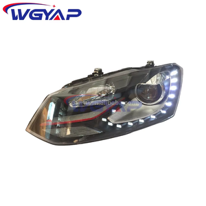 Accesorios para VW <span class=keywords><strong>Polo</strong></span> Sedán, Kit de Carrocería, Parachoques Delantero, Faros Delanteros para <span class=keywords><strong>Polo</strong></span>, Rejilla de Ventilación, Luz Trasera, Asientos, Barra de Dirección - Product Image 5