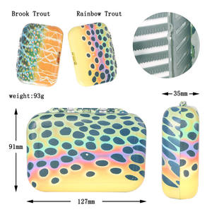 Boîte de pêche à la mouche en peau de truite Exclusive - Product Image 2