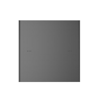 Prix d'usine Système de maison intelligente KNX/EIB 3-Gang 6 touches Panneau de commutation de scène en métal pour les solutions de maison intelligente