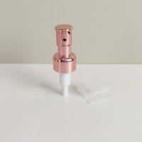 Fermetures de bouteilles en plastique PP personnalisables, écologiques, jetables et réutilisables, avec bouchon à vis, anti-déversement, ouverture facile, pour emballages cosmétiques à pompe