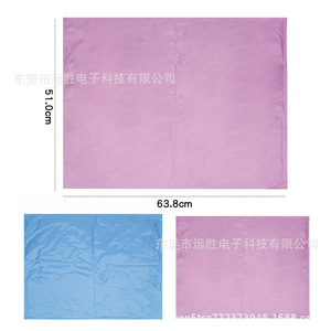 Tapis rafraîchissant carré pour animaux de compagnie, épaisseur 8 mm, sans eau, pour chiens et chats, prévention des coups de chaleur estivaux - Product Image 4