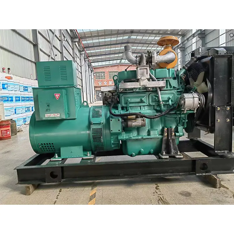 Factory Supplied 300KVA Cummins Diesel Generator 40KW Rated Power 3-Phase Silent Open Plant 230V Electric Governor DC Alternator