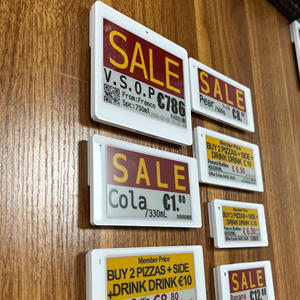 Etiqueta Electrónica de Precio para Estante de Supermercado, E Ink EPD, ESL Digital, Papel Electrónico, BLE 5.0, 2.4GHz, API - Product Image 3