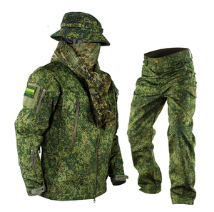 DFF01 Traje de Invierno con Forro Polar, Chaqueta y Pantalones de Camuflaje Digital Verde Rusia - Product Image 2