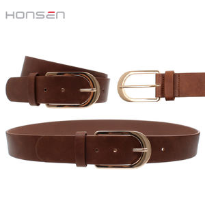 <span class=keywords><strong>Ceinture</strong></span> Stator de créateur de mode pour dames <span class=keywords><strong>Bandeau</strong></span> à boucle en métal Ceintures en cuir pour femmes - Product Image 5