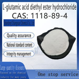 Asam L-glutamat Diethyl Ester Hidroklorida Berkualitas Tinggi Terlaris CAS: 1118-89-4;16450-41-2 Tersedia dengan Harga Terbaik - Product Image 2