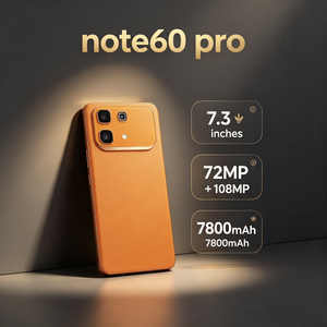 Téléphone portable de haute qualité Note 60 Pro 5G, smartphone avec appareil photo clair, écran HD pour la photographie, best-seller - Product Image 5