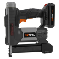 Vente en gros METALWELL MT-SG20 Agrafeuse à clous au lithium portable Outil d'agrafage électrique durable Capacité de 100 pièces Longueur des clous de 1/2 po à 2 po Bricolage