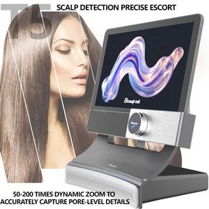 เครื่องวิเคราะห์เส้นผมและหนังศีรษะอัจฉริยะ T5 AI รุ่นใหม่ พร้อมระบบวิเคราะห์ 8 ภาษา และเครื่องตรวจจับรูขุมขน - Product Image 2