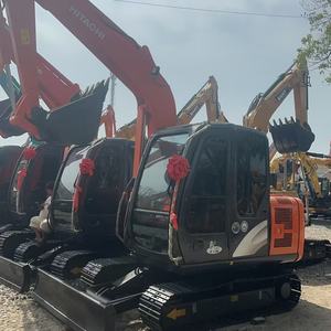 Excavatrice HitachiZX60 d'occasion de 6 tonnes, HitachiZX70, Hitachi60, mini-excavatrice d'occasion, excavatrice d'occasion avec peu d'heures, EPA/CE - Product Image 2