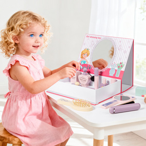 Juego de Juguetes de Maquillaje para Niñas, Juego de Cosméticos de Juguete, Regalo de Cumpleaños para Princesitas, Juguetes Educativos de Madera para Niñas - Product Image 2
