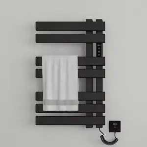 Wall Bathroom And Kitchen Towel Heater Radiator Electric Warmer Rack Self-Adhesive Smart Heated Bath Rack Electric Towel Rack