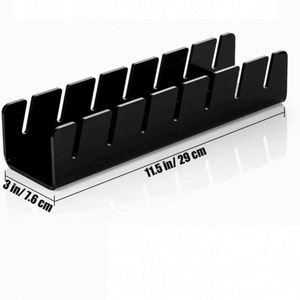 7 Holes Durable Clear Acrylic Baseball Cap Display Rack Multi-function Clothing Organizer <b>Hat</b> Holder Wardrobe Storage Modern - Product Image 3