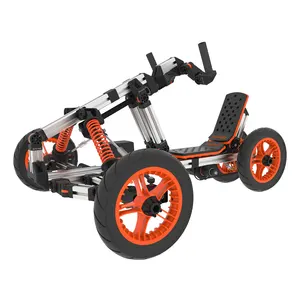 Preisgünstiger Docyke Assembly Dreirad Go-Kart Konstruktion Modular Assem ble Ride Scooter Ab Werk Elektroauto batterie Infento