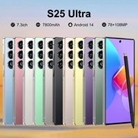 Teléfono Inteligente S25 ULTRA 5G Desbloqueado, Versión Global, 16GB+1TB, Pantalla Dual de 7.3 Pulgadas, Procesador MTK, Teléfono para Juegos