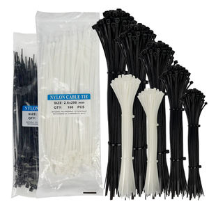 Кислотные и Коррозионностойкие нейлоновые кабельные стяжки Пластиковые 66 Кабельные стяжки нейлон - Product Image 1