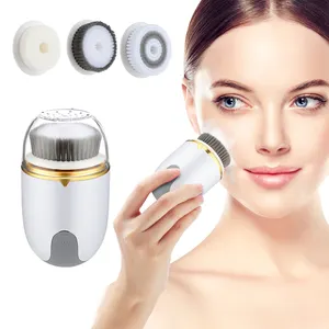 KKS Beauty Instrument Multifunctional IPX5 Waterproof Rechargeable Electric Facial Cleansing Brush