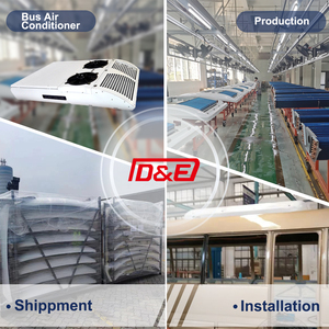 Chất Lượng Cao Điện Xe Buýt Điều Hòa Không Khí 24V 6000W Điều Hòa Không Khí Cho Xe Buýt - Product Image 3